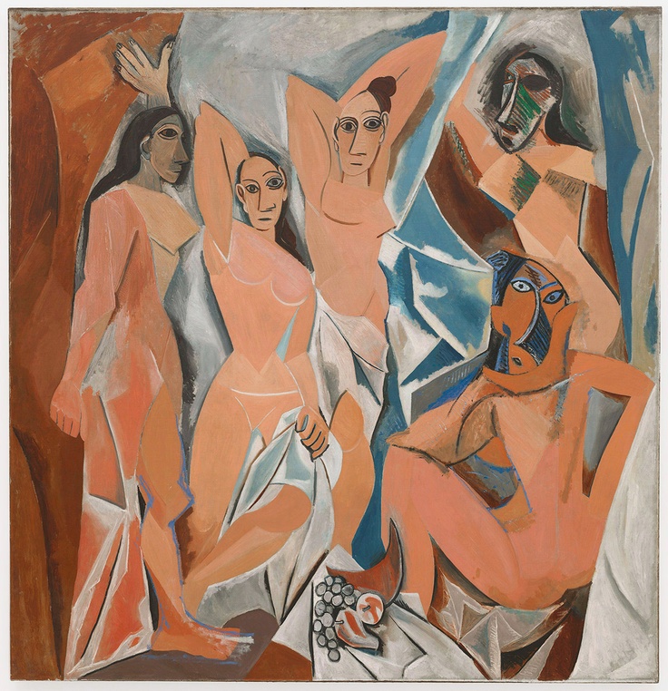 Picasso- Les demoiselles d'Avignon